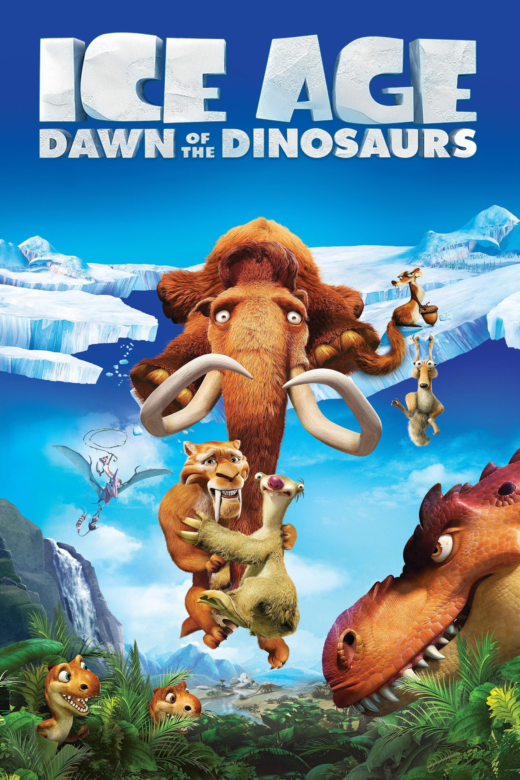 დიდი გამყინვარება 3: დინოზავრების ერა (2009) Ice Age: Dawn of the Dinosaurs / ქართულად, ინგლისურად